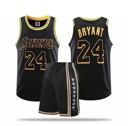 Форма баск. взр. LAKERS BRYANT #24 черная