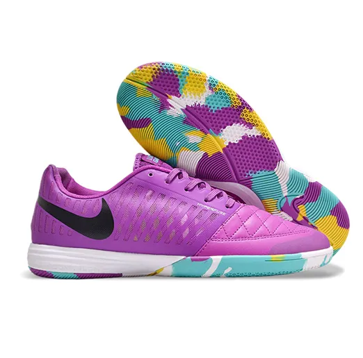 Футзалки Nike Lunar Gato II фиолетовые подростковые