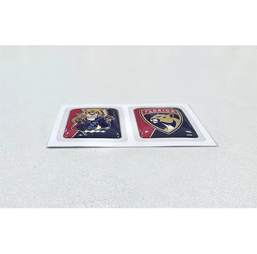 Наклейки на телефон логотип+талисман ХК Florida Panthers