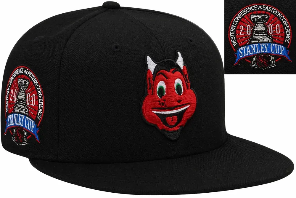Бейсболка Нью-Джерси New Era 02 Snapback черная