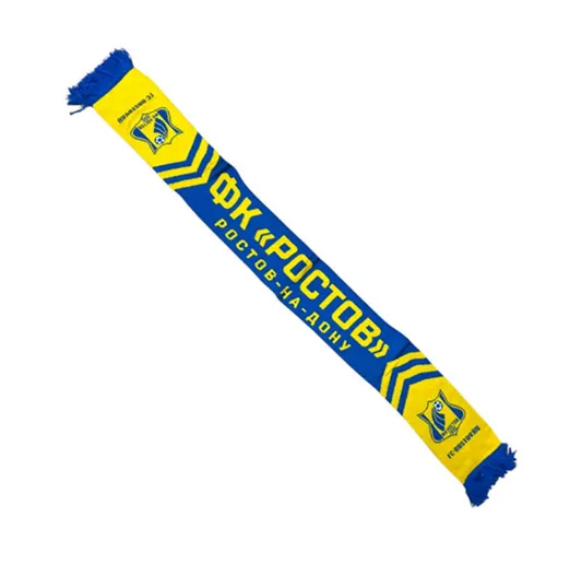 Шарф Ростов желто-синий FC-ROSTOV.RU SCF1001 акриловый