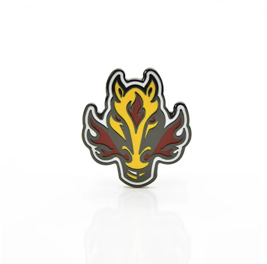 Значок НХЛ Калгари Флэймз Конь