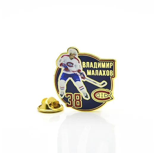 Значок НХЛ Звезда NHL Владимир Малахов №38