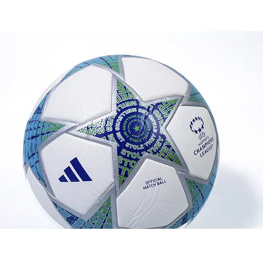 Мяч футб. 4 ADIDAS WOMENS CHAMPIONS LEAGUE 23/24 бело-голубой
