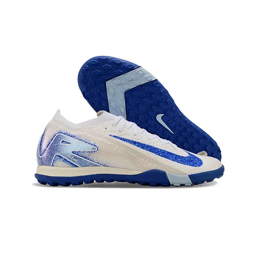 Сороконожки NIKE AIR ZOOM MERCURIAL VAPOR 16 ELITE бело-голубые подростковые