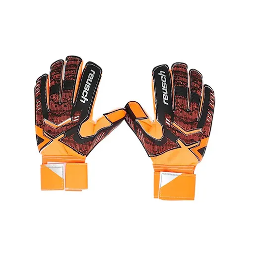 Перчатки вратарские Reusch оранжевые