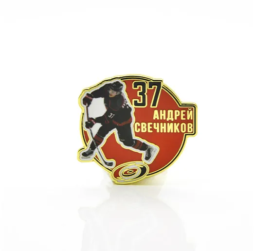 Значок НХЛ Звезда NHL Андрей Свечников №37