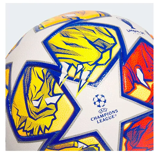 Мяч футб. 5 ADIDAS CHAMPIONS LEAGUE 2024 FINAL MCH03 бело-желто-красный