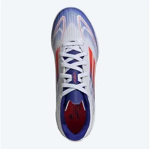 Сороконожки ADIDAS F50 League TF09 бело-синие
