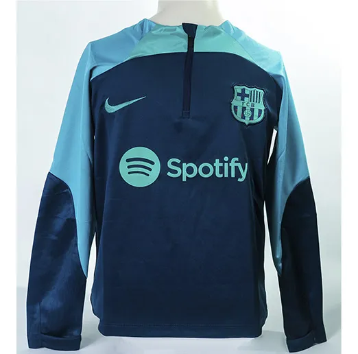 Костюм трен. подр. Барселона Nike бирюзово-темно-синий