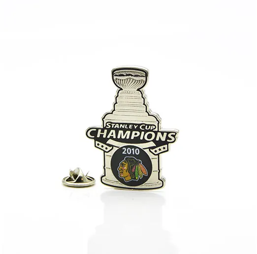 Значок НХЛ Обладатель кубка Стэнли-2010 Чикаго Блэк Хокс