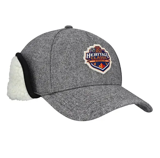 Бейсболка Fanatics 2023 NHL Heritage Classic Ear Flap Stretch Hat
