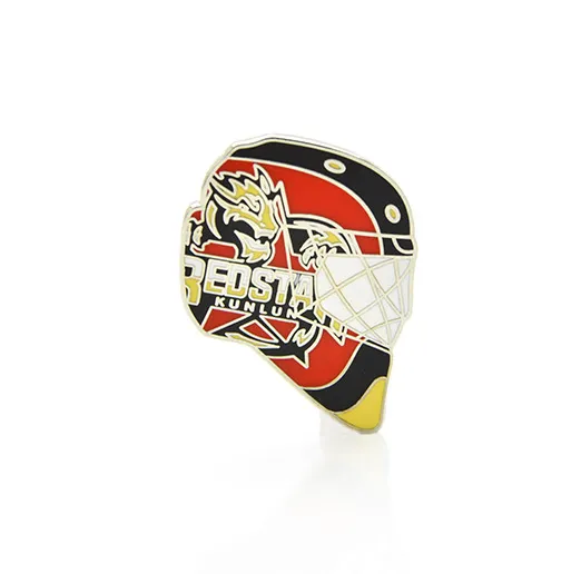 Значок КХЛ Куньлунь Ред Стар Шлем