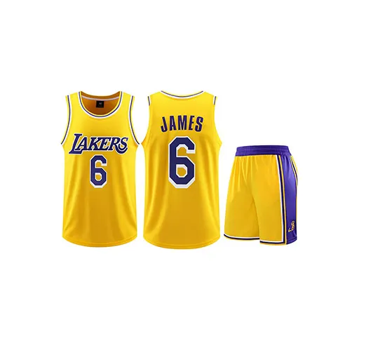 Форма баск. подр. LAKERS JAMES #6 желтая