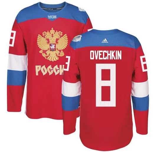 Свитер хокк. Россия №8 OVECHKIN ADIDAS