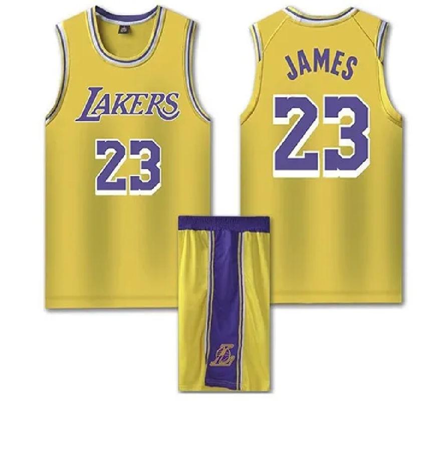 Форма баск. взр. LAKERS #23 JAMES желтая