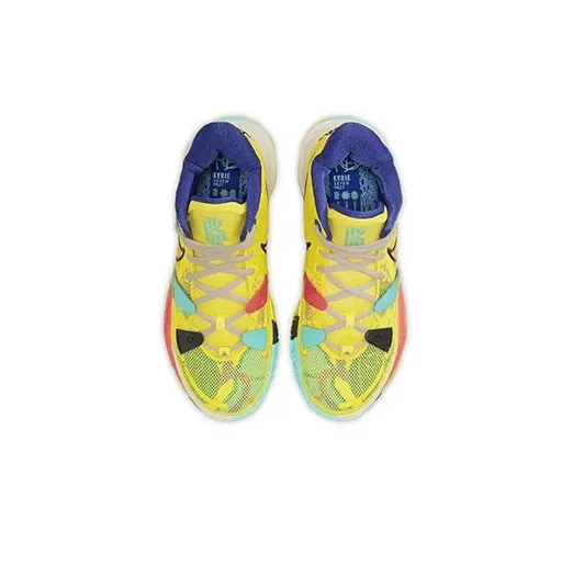 Кроссовки баскетбольные Nike Kyrie 7 желтые