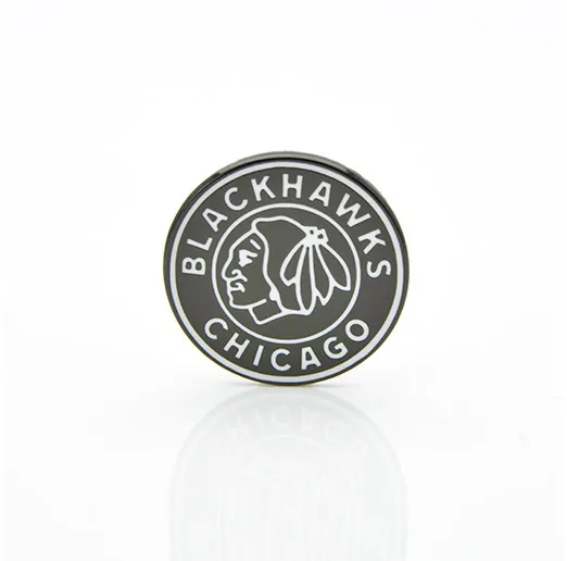 Значок НХЛ Чикаго Блэк Хокс Эмблема круглая