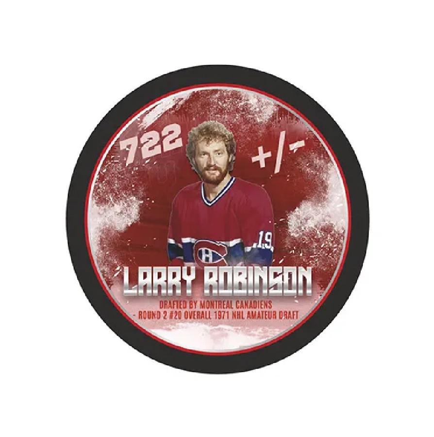 Шайба Игрок LARRY ROBINSON №19 Монреаль 1-ст.