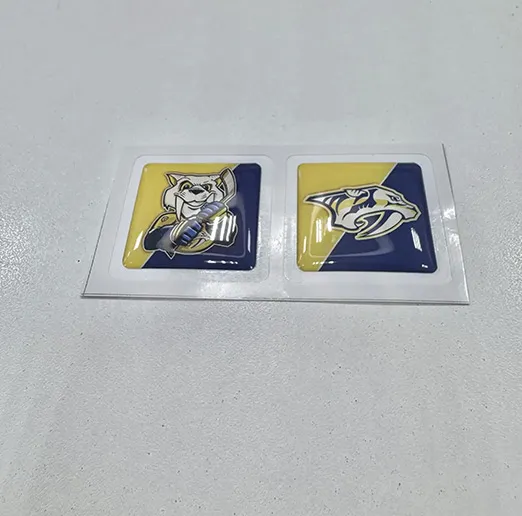 Наклейки на телефон логотип+талисман ХК Nashville Predators