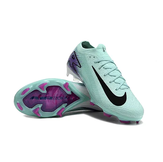 Бутсы Nike Air Zoom Mercurial Vapor 16 Elite FG бирюзовые подростковые