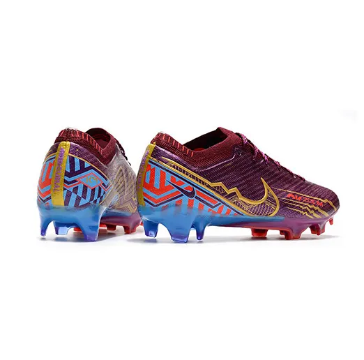 Бутсы Nike Air Zoom Mercurial Vapor 15 Elite FG фиолетовые детские