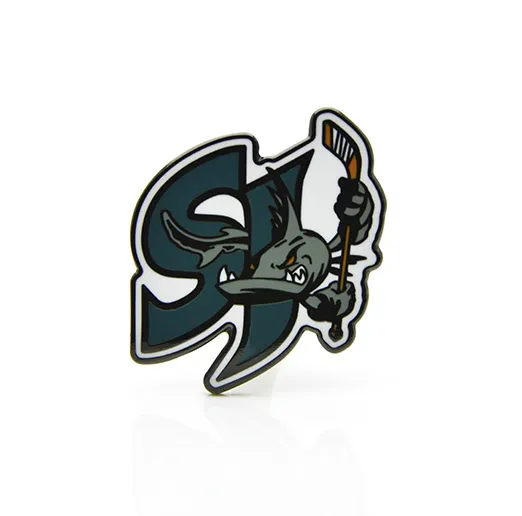 Значок AHL Сан-Хосе Барракуда Эмблема