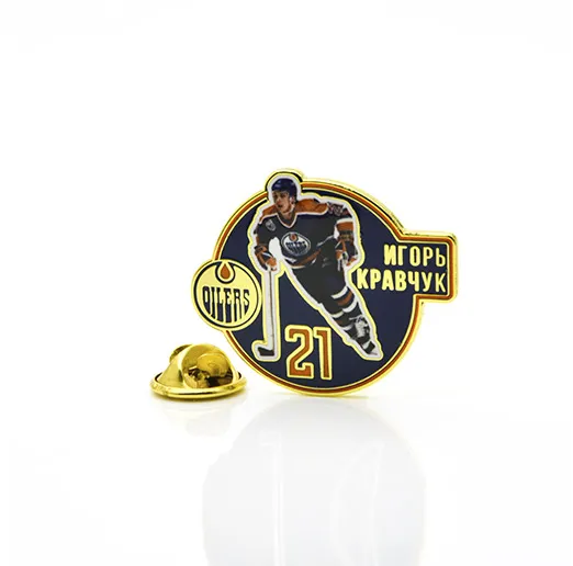 Значок НХЛ Звезда NHL Игорь Кравчук №21