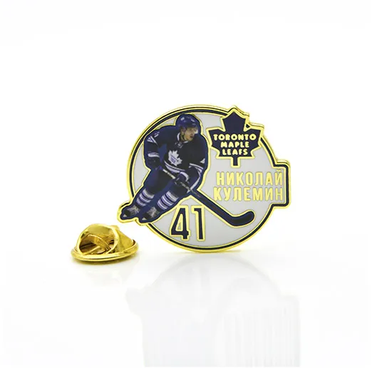 Значок НХЛ Звезда NHL Николай Кулемин №41