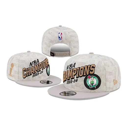 Бейсболка НБА Бостон Селтикс New Era 05 Snapback Champions 2023-24