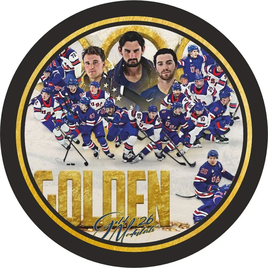 Шайба ОИ 2026 GOLDEN TEAM USA 1-ст.