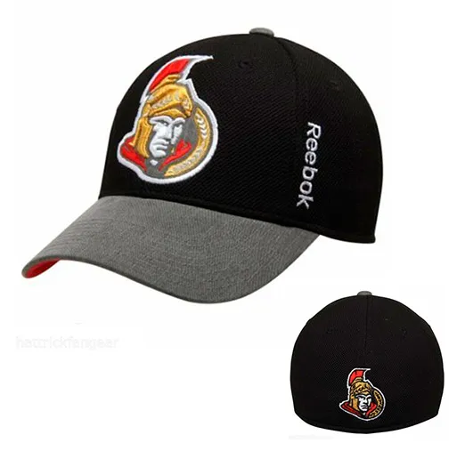 Бейсболка Оттава Reebok 01 Ottawa Senators Playoffs Flex Hat