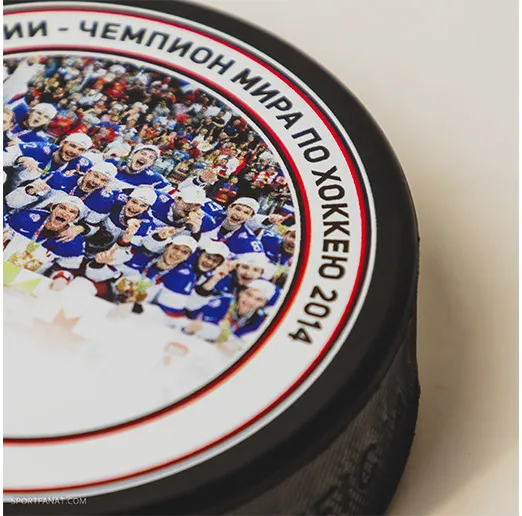 Шайба ЧМ 2014 Сборная России - Чемпион Мира фото 1-ст.