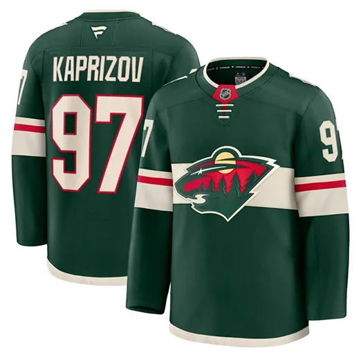 Свитер хокк. Миннесота №97 KAPRIZOV Fanatics (A)