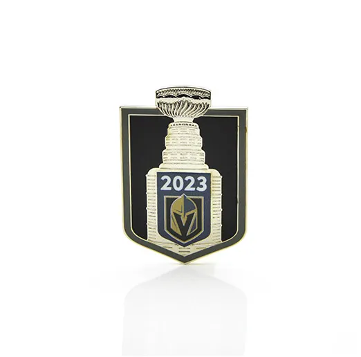 Значок НХЛ Обладатель кубка Стэнли-2023 Вегас Голден Найтс