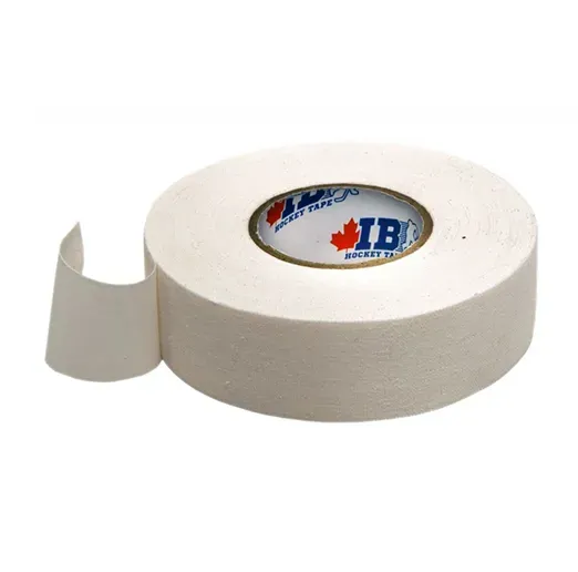 Лента хоккейная для крюка "IB Hockey Tape" 25мм х 18м (белая)