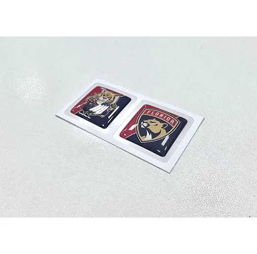 Наклейки на телефон логотип+талисман ХК Florida Panthers