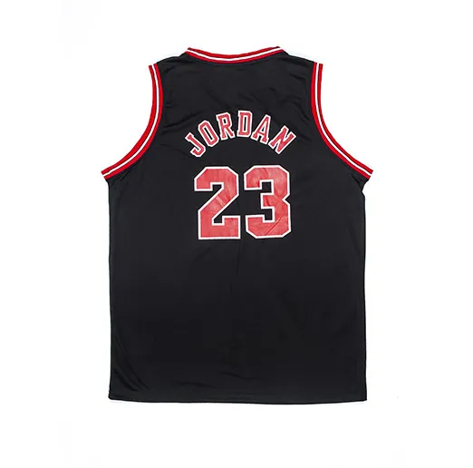 Форма баскетбольная Bulls #23 Jordan черная подростковая