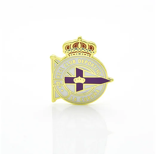 Значок ФК Депортиво Ла-Корунья Испания Эмблема