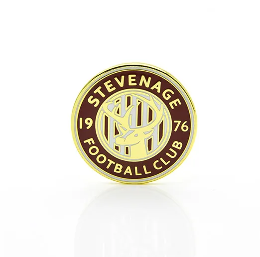 Значок ФК Стивенидж Англия Эмблема
