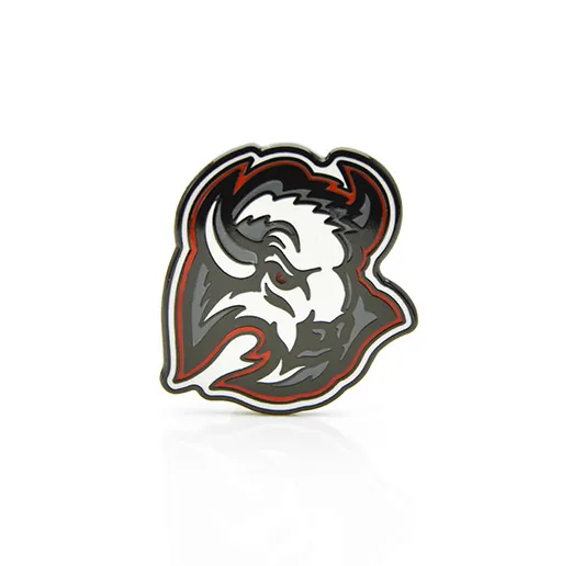 Значок НХЛ Баффало Сейбрз Эмблема красная