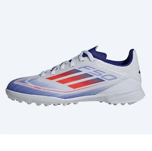 Сороконожки ADIDAS F50 League TF09 бело-синие