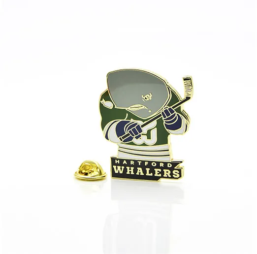 Значок НХЛ Хартфорд Уэйлерз Маскот