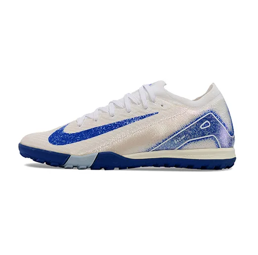 Сороконожки NIKE AIR ZOOM MERCURIAL VAPOR 16 ELITE TF04 бело-голубые