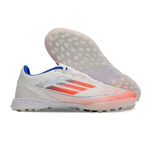 Сороконожки ADIDAS F50 League TF13 бело-красные