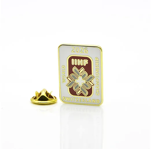 Значок ЧМ 2026 хоккей Швейцария