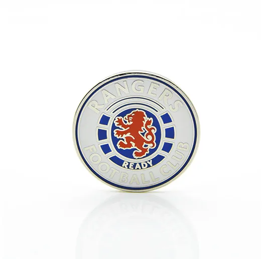 Значок ФК Рейнджерс Глазго Шотландия Эмблема