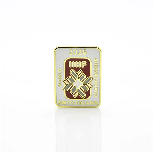 Значок ЧМ 2026 хоккей Швейцария