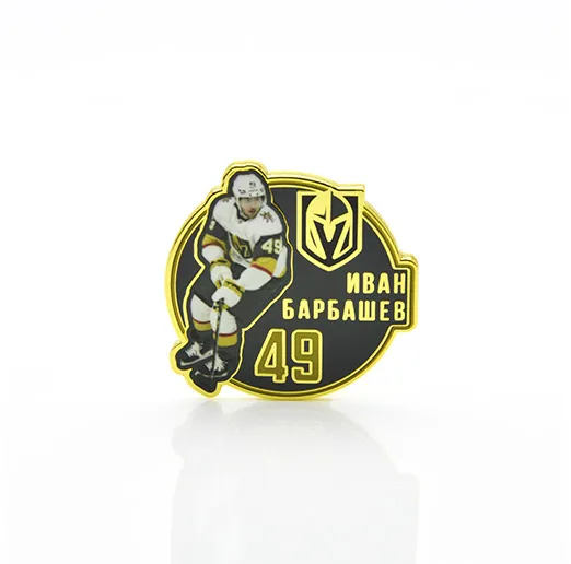 Значок НХЛ Звезда NHL Иван Барбашев №49