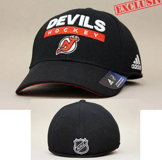 Бейсболка Нью-Джерси Adidas 01 New Jersey Devils Hat 11B8Z